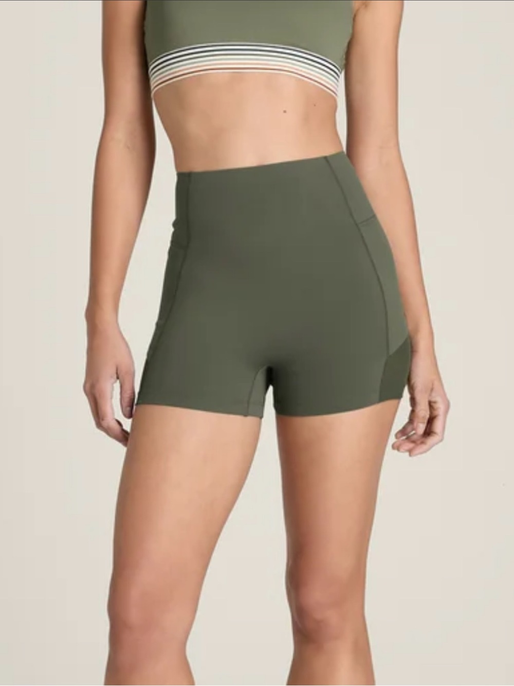 Wilson Baseline Ball Short, Olive Green, XS, NWT!